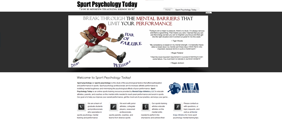 Sport Psychology Today